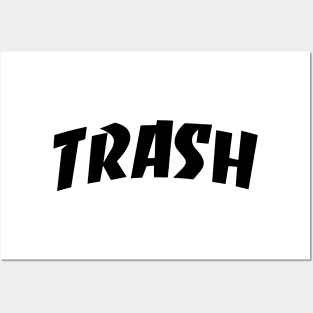 Trash (Thrasher Parody) Posters and Art